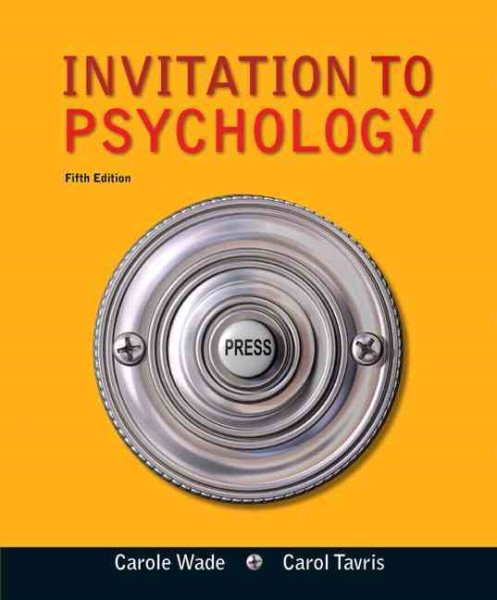 Invitation to Psychology cover