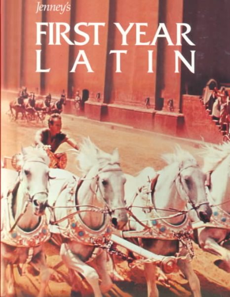 Jenney's First Year Latin Grades 8-12 Student Text 1987c cover