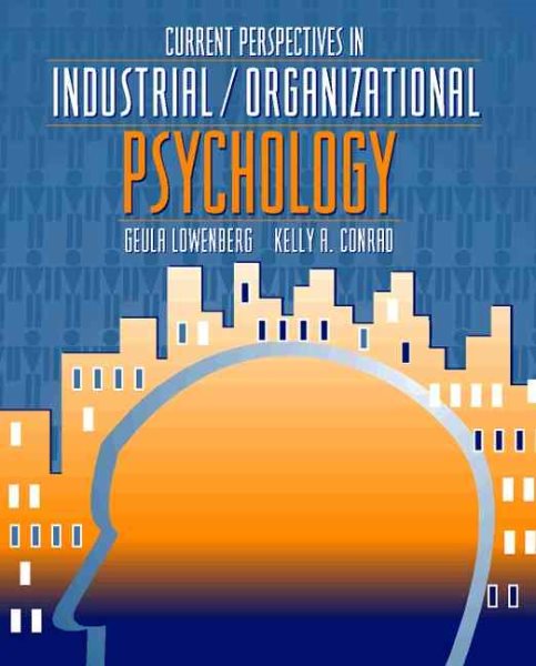 Current Perspectives in Industrial/Organizational Psychology cover