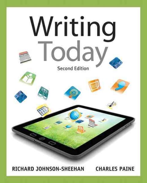 Writing Today (2nd Edition) cover