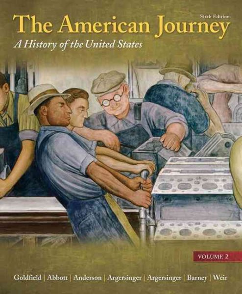 The American Journey: A History of the United States cover