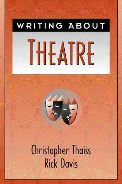 Writing About Theatre cover