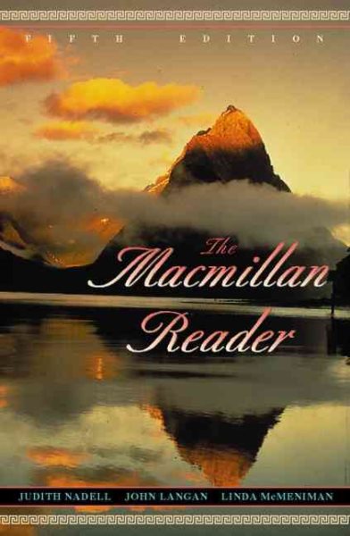 Macmillan Reader, The cover