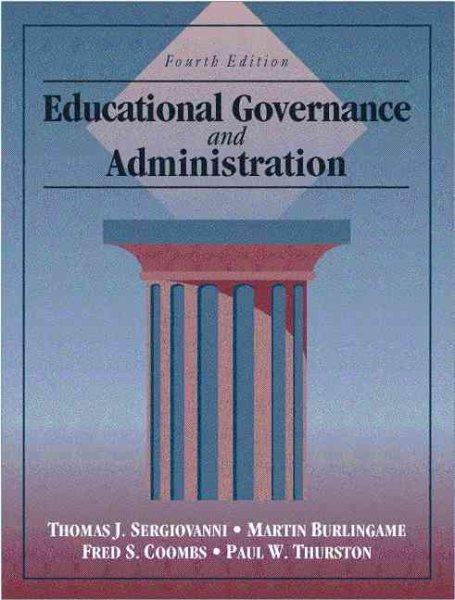 Educational Governance and Administration (4th Edition) cover