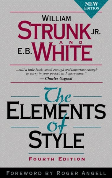 The Elements of Style (4th Edition) cover