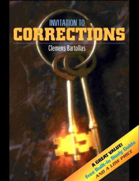 Invitation to Corrections: With Built-In Study Guide cover