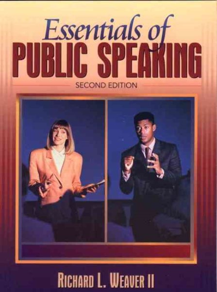Essentials of Public Speaking (2nd Edition) cover