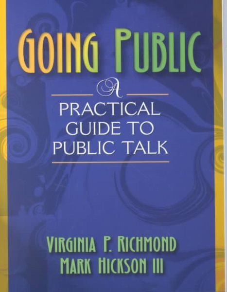 Going Public: A Practical Guide to Public Talk cover