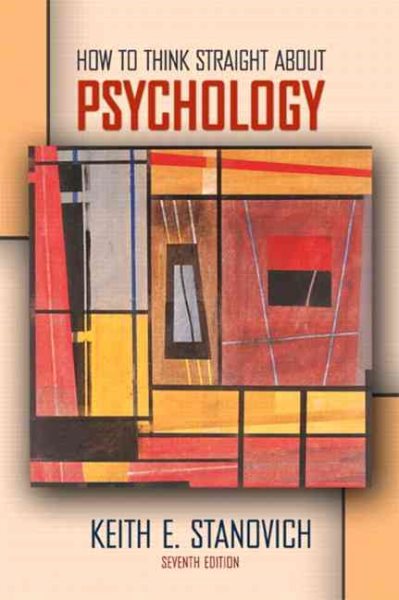 How to Think Straight about Psychology, Seventh Edition cover
