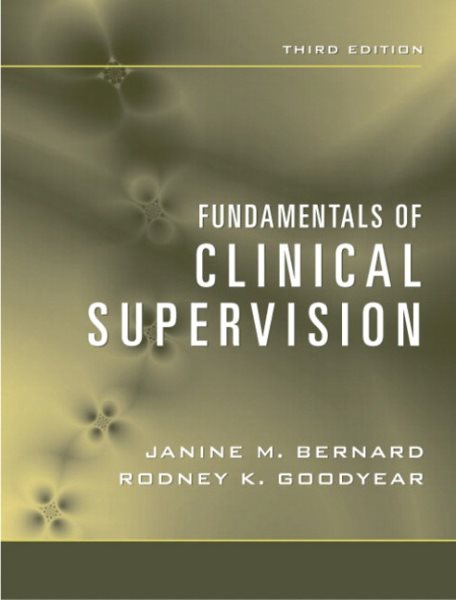 Fundamentals of Clinical Supervision (3rd Edition) cover
