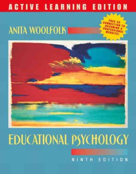 Educational Psychology, 9/e, Active Learning Edition cover
