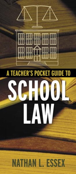 A Teacher's Pocket Guide To School Law cover