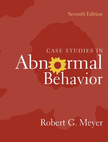 Case Studies in Abnormal Behavior (7th Edition) cover