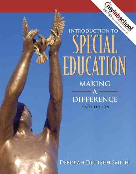 Introduction to Special Education: Making a Difference (Book Alone) (6th Edition) cover