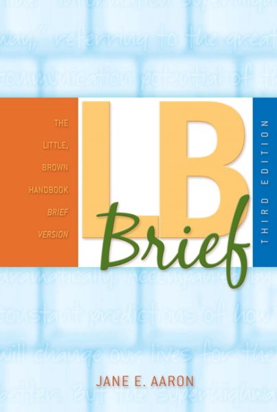LB Brief (Little, Brown Handbook) cover
