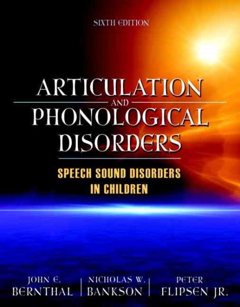 Articulation and Phonological Disorders (6th Edition) cover