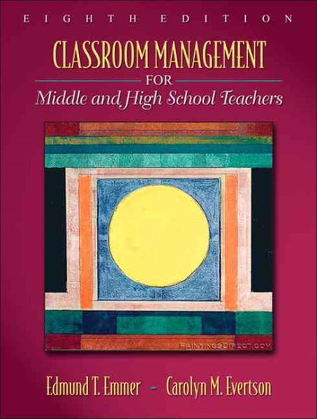 Classroom Management for Middle and High School Teachers cover