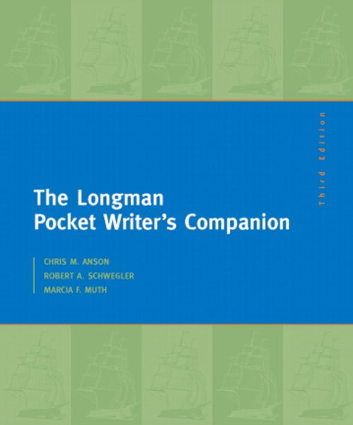 Longman Pocket Writer's Companion, The (3rd Edition) cover