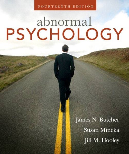 Abnormal Psychology (14th Edition) cover