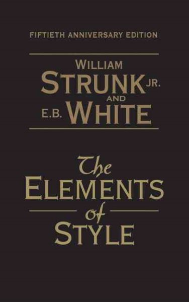 The Elements of Style: 50th Anniversary Edition cover