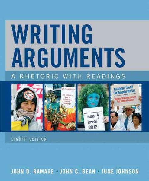 Writing Arguments: A Rhetoric with Readings (8th Edition) cover