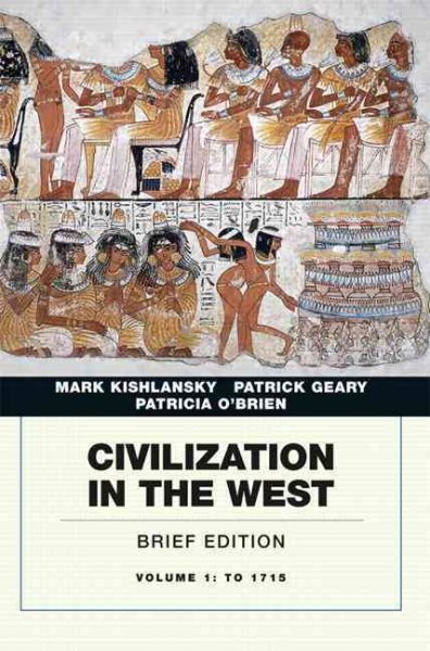 Civilization in the West, Vol. 1: To 1715 cover