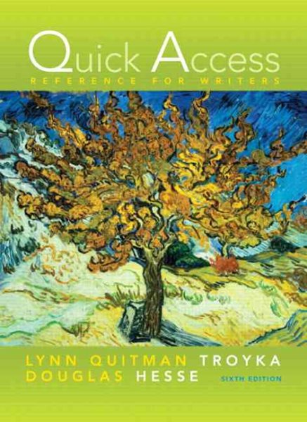 Quick Access Reference for Writers (6th Edition)