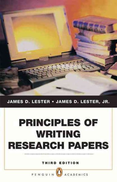 Principles of Writing Research Papers (Penguin Academics) cover