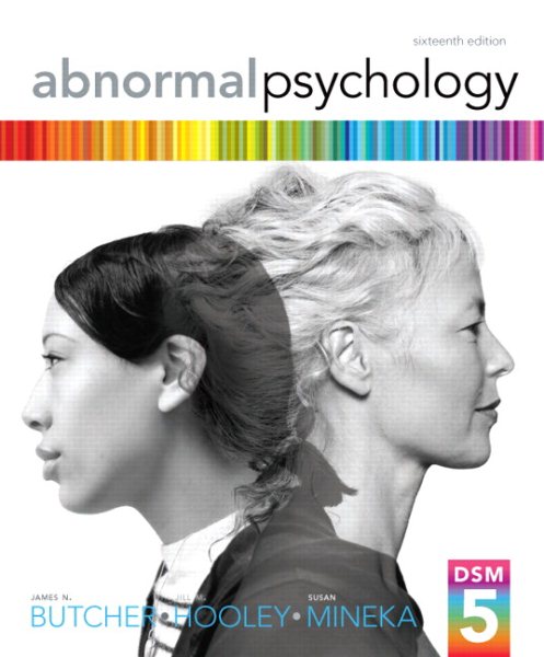 Abnormal Psychology (16th Edition) cover