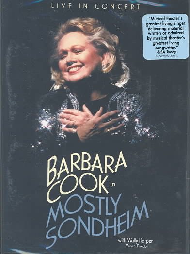 Barbara Cook In Mostly Sondheim cover