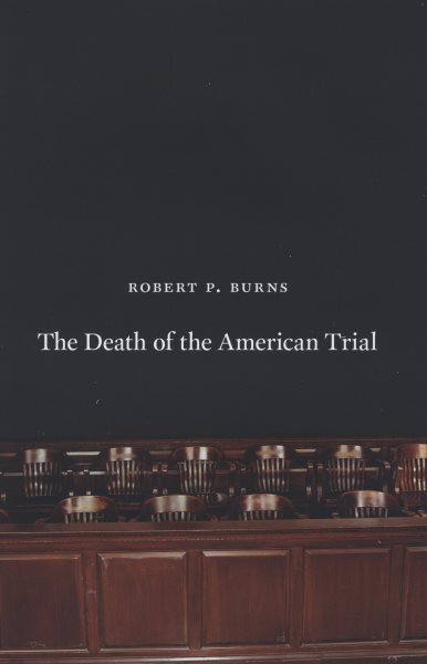 The Death of the American Trial cover