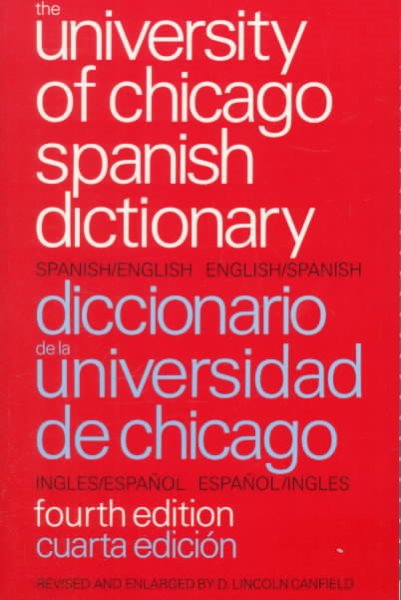 The University of Chicago Spanish Dictionary cover