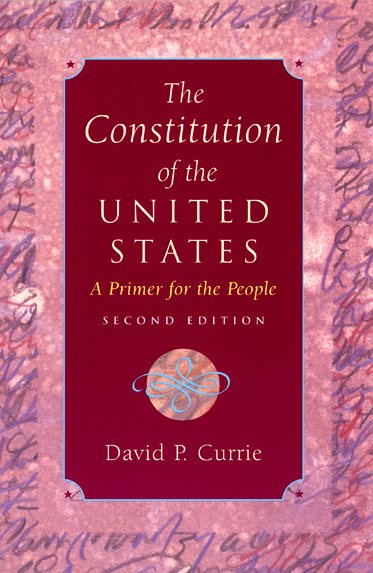 The Constitution of the United States: A Primer for the People cover