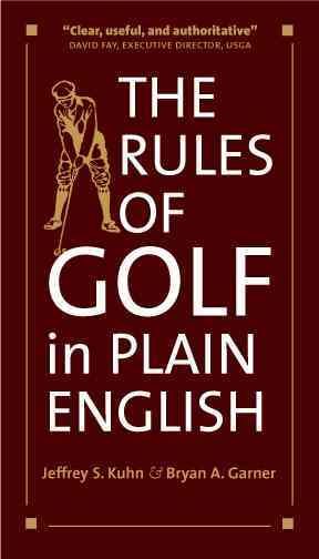 The Rules of Golf in Plain English cover