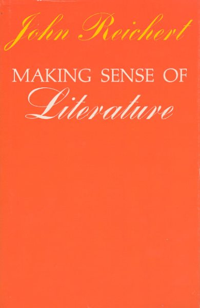Making Sense of Literature cover