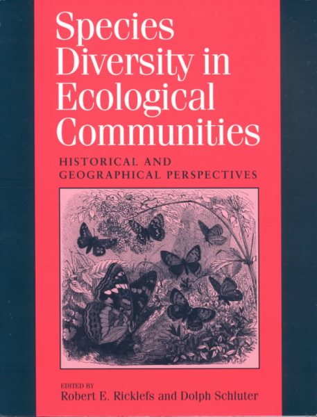 Species Diversity in Ecological Communities cover