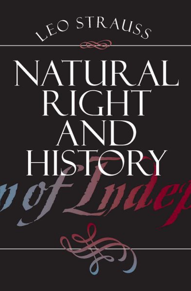 Natural Right and History (Walgreen Foundation Lectures) cover