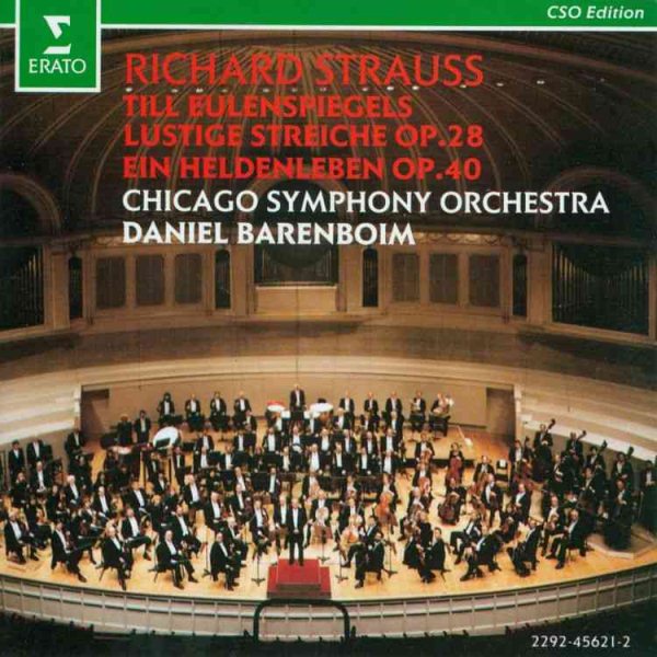 Strauss: Till Eulenspiegels / Lustige Streiche, Op. 28 / Ein Heldenleben, Op. 40 cover