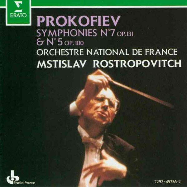 Prokofiev: Symphonies No. 7 Op. 131 & No. 5 Op. 100 cover