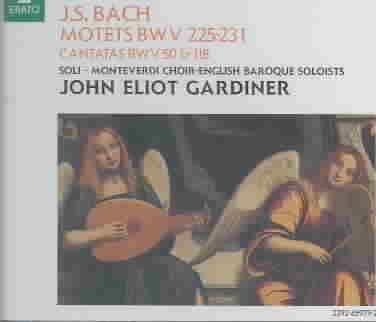 Bach: Motets BWV 225-231, Cantatas cover