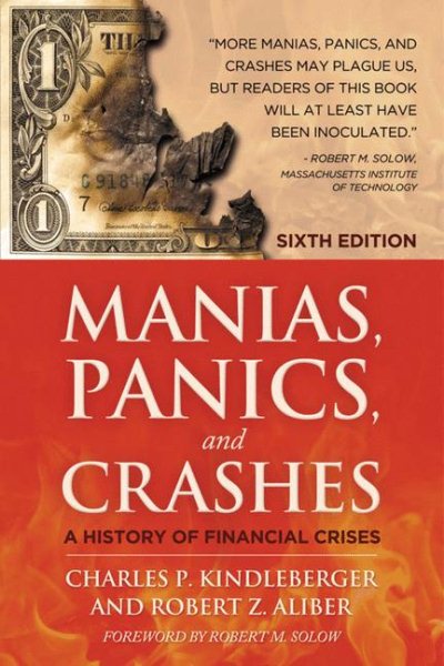 Manias, Panics and Crashes: A History of Financial Crises, Sixth Edition cover