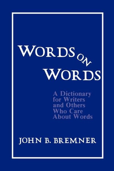Words on Words cover