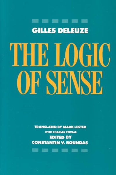 The Logic of Sense cover