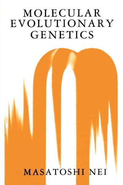 Molecular Evolutionary Genetics cover