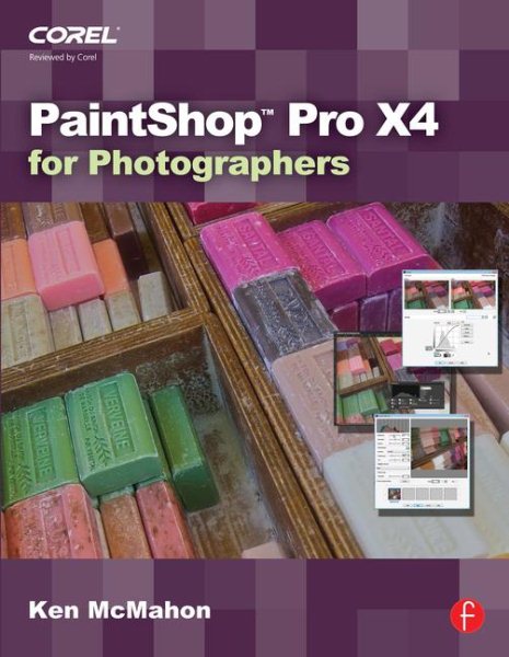 PaintShop Pro X4 for Photographers cover