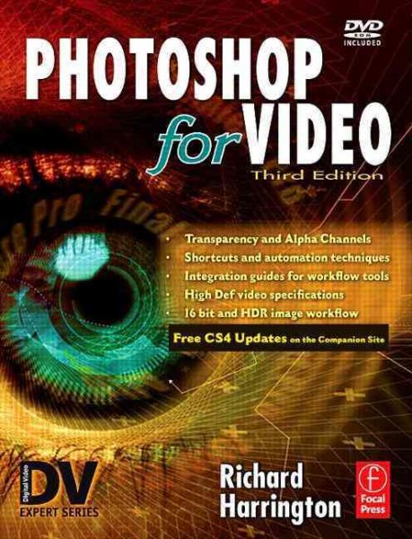 Photoshop for Video, Third Edition (DV Expert Series) cover