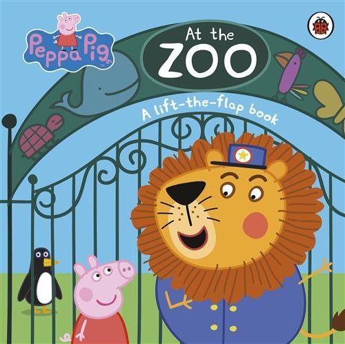 Peppa Pig At the Zoo BOARD cover