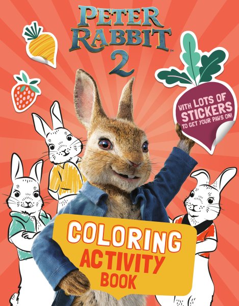 Peter Rabbit 2 Coloring Activity Book: Peter Rabbit 2: The Runaway cover