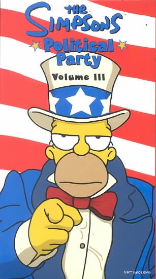 The Simpsons Political Party, Vol. 3 [VHS]