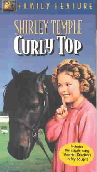 Curly Top [VHS] cover
